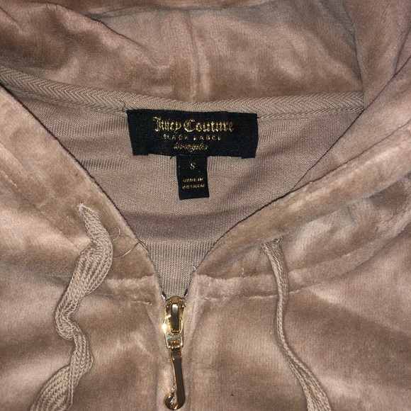 Juicy Couture NWT Black Label Velour Track Jacket. - Picture 2 of 4